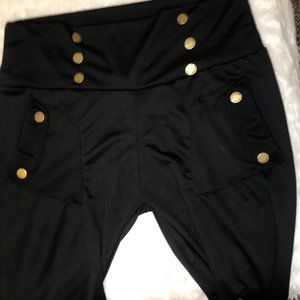 Misslook Military Style Legging NWOT Black